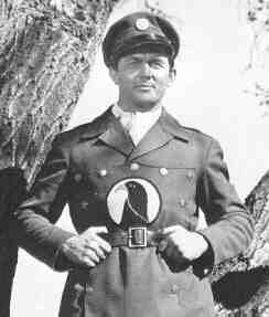 Kirk Alyn as Blackhawk in the Columbia serial