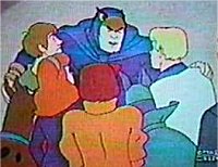 Scooby and Mystery Inc. with their allies Blue Falcon and Dynomutt