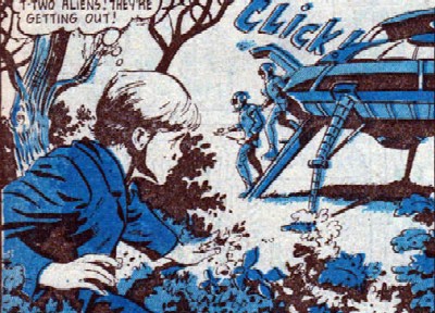 Barry witnesses the aliens' arrival.