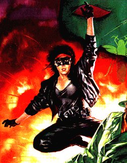 Mishi as Kato, prior to becoming the Wasp.