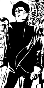 Dr Beat in costume as part of Cloud Nine