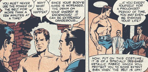 Dynamo is informed of his belt's drawbacks