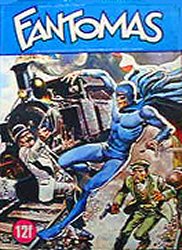 One of the Dell Duca Fantômas tales, showing a distinctly superhero like version of the character