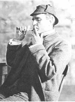 William Gillette as Holmes