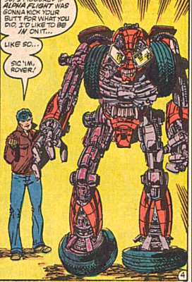 Jeffries with "Rover"