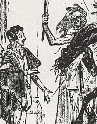 Melmoth is confronted by vengeful spectres