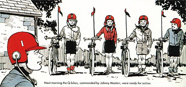 The original five Q-Bikes