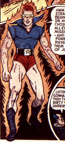 Red Blazer's original costume