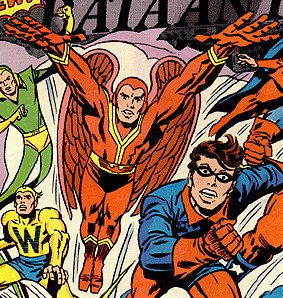 Red Raven returned in the Silver Age as a member of the Liberty Legion